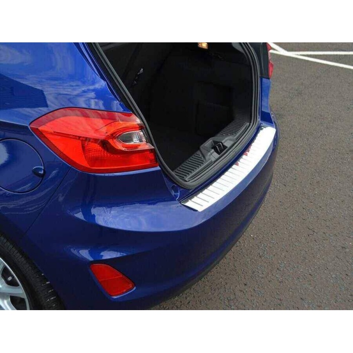 Ford Fiesta 7 Krom Arka Tampon Eşiği Taşlı 2018 ve Sonrası