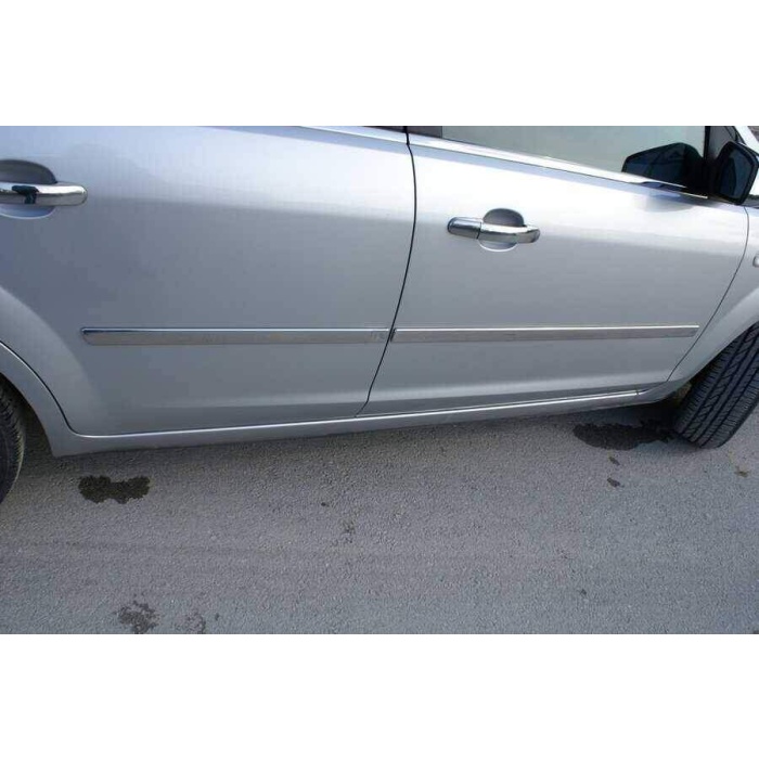 Ford Focus 2 HB/Sedan Krom Yan Kapı Çıtası 4 Parça 2005-2008 Arası