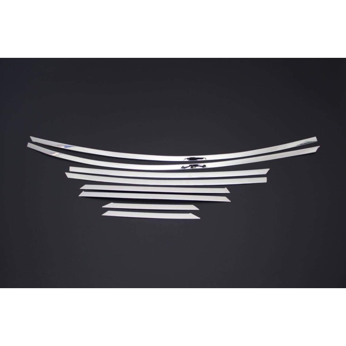 Ford Focus 3 Sedan Krom Üst Cam Çerçevesi 8 Parça 2011-2017 Arası