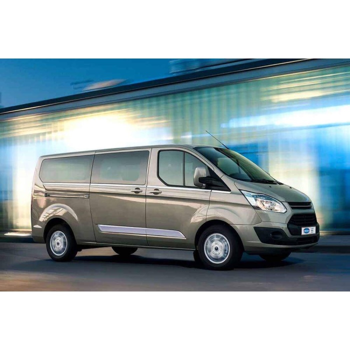 Ford Tourneo Custom Krom Yan Kapı Çıtası 5 Parça 2012 ve Sonrası