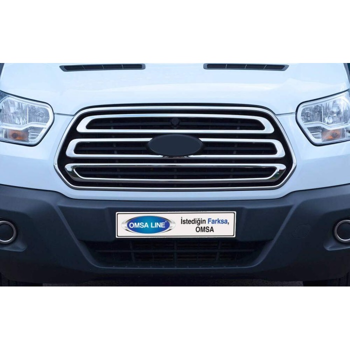 Bomag Ford Transit Krom Ön Panjur   Çerçeve 5 Parça 2014-2018 Arası