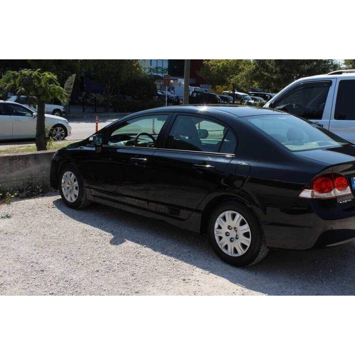 Honda Civic FD6 Krom Cam Çıtası 6 Parça 2006-2011 Arası