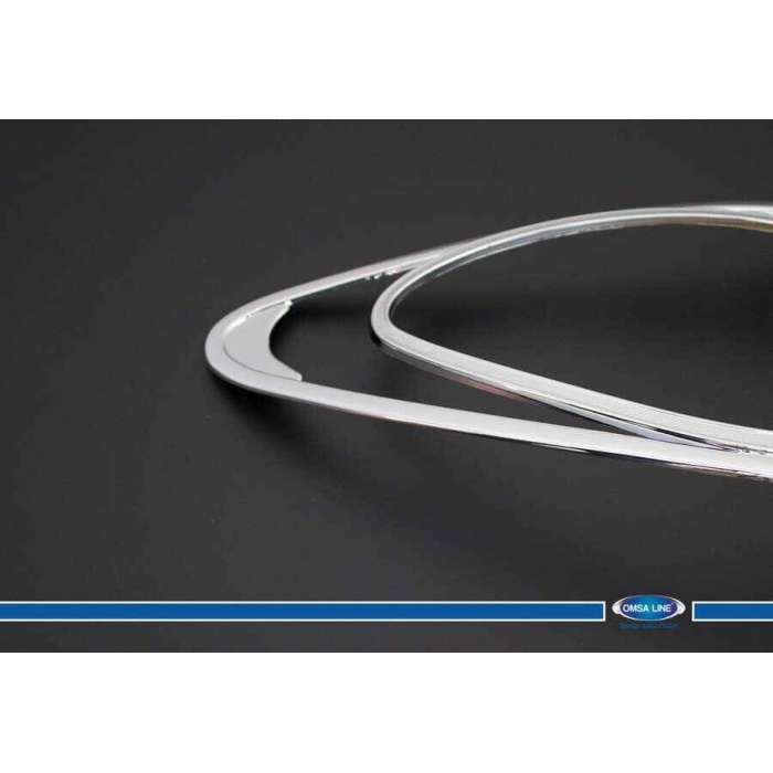 Hyundai Elantra Krom Far Çerçevesi Abs 4 Parça