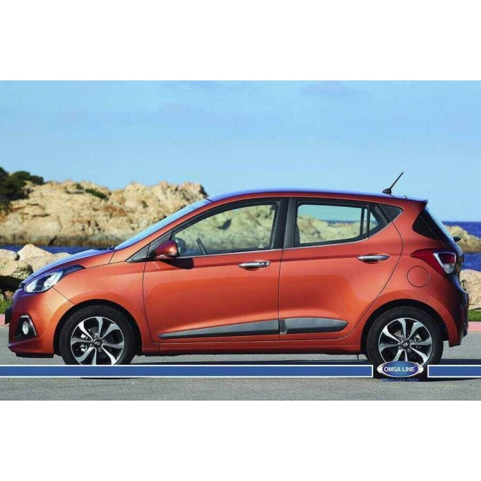 Hyundai i10 Krom Cam Çıtası 8 Parça 2013 ve Sonrası