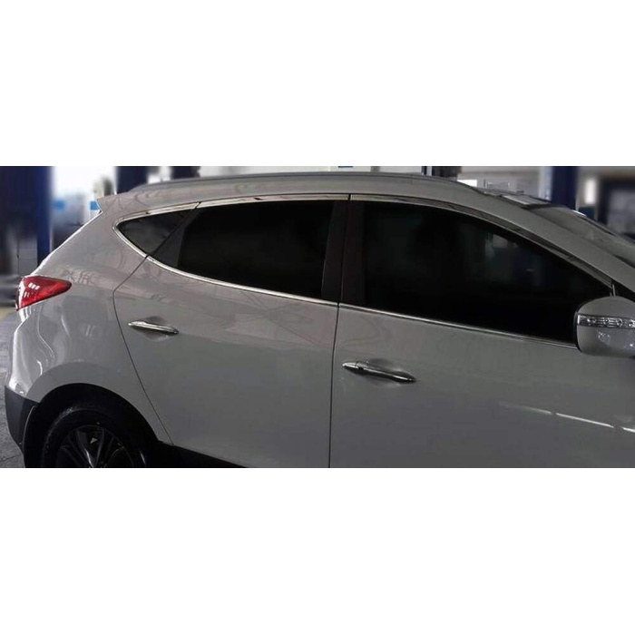 Hyundai İx35 Krom Cam Çerçevesi 10 Parça 2010-2015 Arası