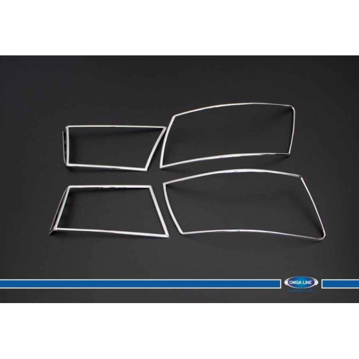 Hyundai Sonata Krom Stop Çerçevesi 4 Parça Abs 2006-2012 Arası