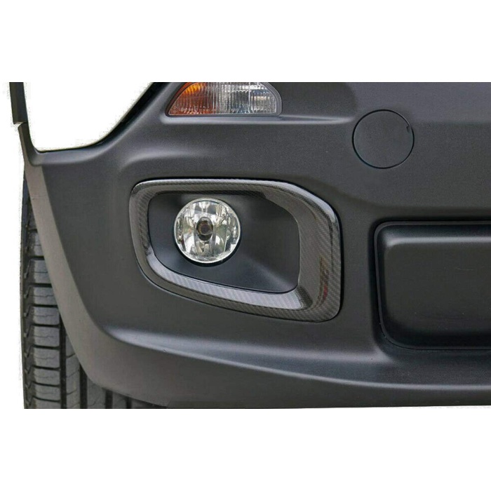 Jeep Renegade Karbon Sis Farı Çerçevesi 2 Parça 2014-2018 Arası