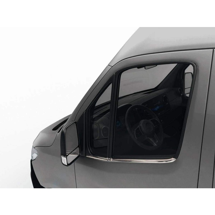 Mercedes Sprinter W907 Krom Cam Çıtası 4 Parça 2018 ve Sonrası