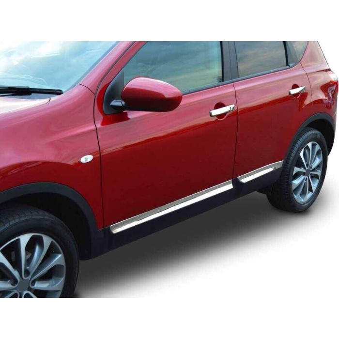 Nissan Qashqai Krom Yan Kapı Çıtası 4 Parça 2007-2014 Arası