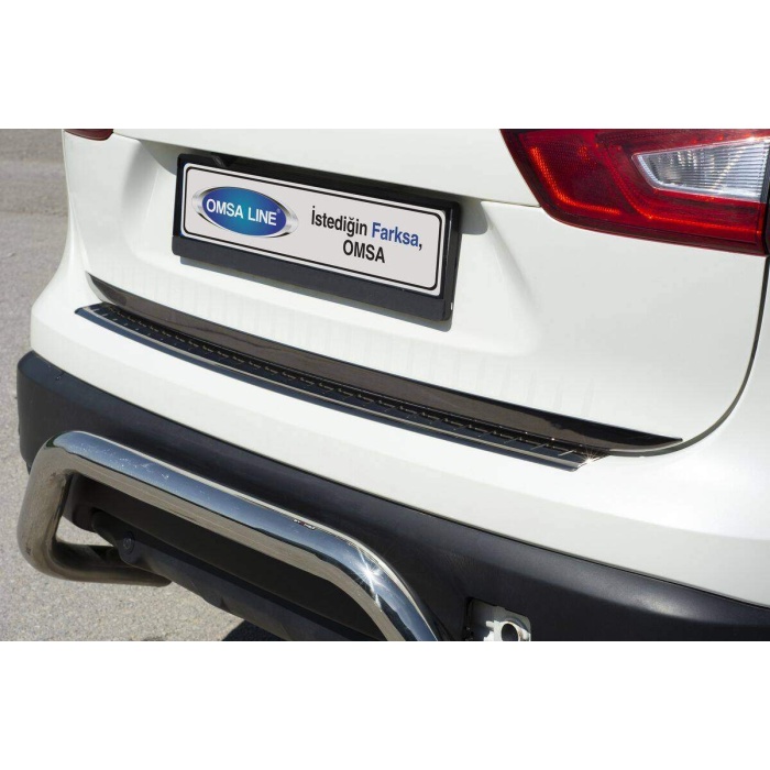 Nissan Qashqai Siyah Krom Bagaj Alt Çıta 2014 ve Sonrası