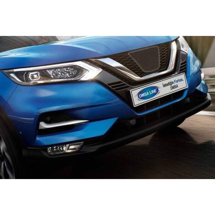Nissan Qashqai Krom Sis Far Çıtaları 2 Parça 2017 ve Sonrası