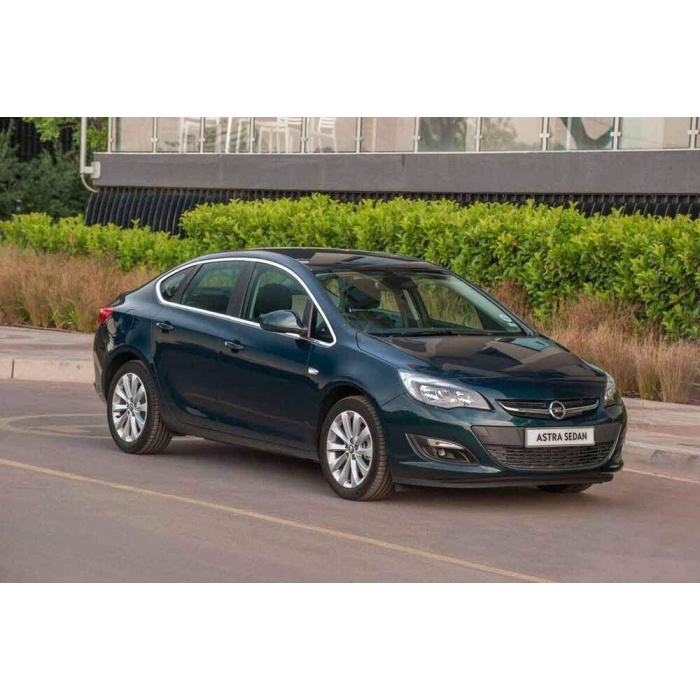 Opel Astra J Sedan Krom Cam Çerçevesi 12 Parça 2012 ve Sonrası