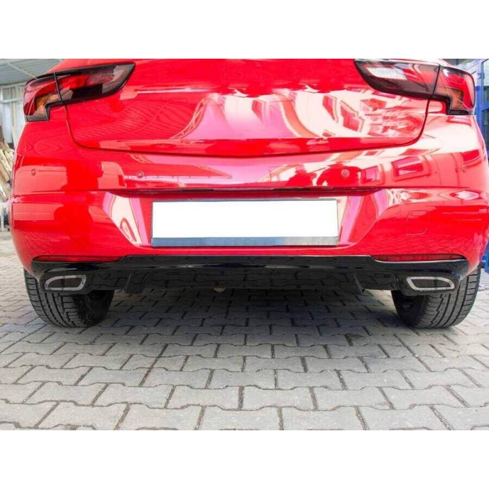 Opel Astra K Arka Tampon Difüzörü 2016 ve Sonrası