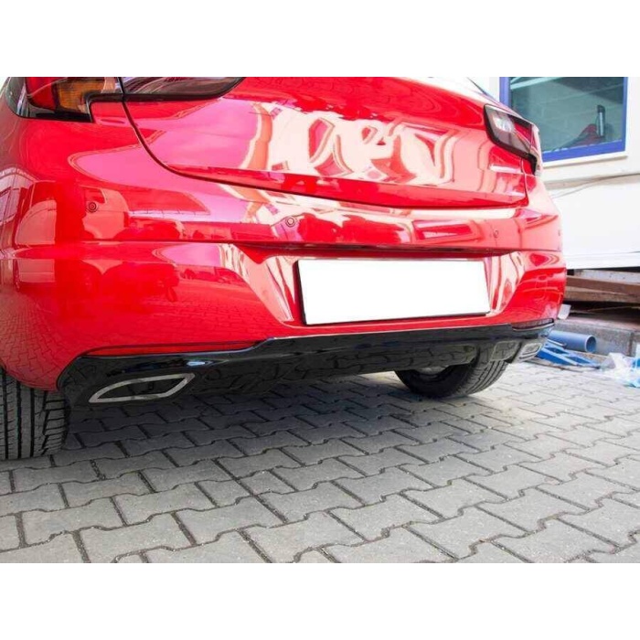 Opel Astra K Arka Tampon Difüzörü 2016 ve Sonrası