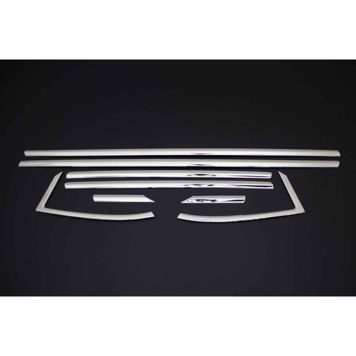 Opel Astra K Krom Alt Cam Çerçevesi 8 Parça 2015 ve Sonrası