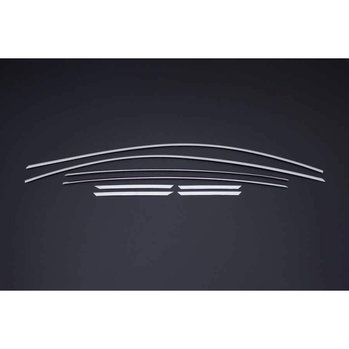 Opel Astra K Krom Üst Cam Çerçevesi 8 Parça 2015 ve Sonrası