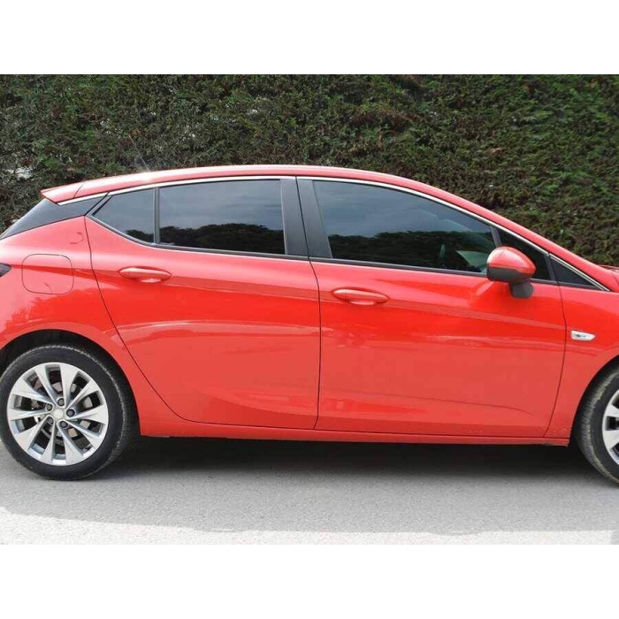 Opel Astra K Krom Üst Cam Çerçevesi 8 Parça 2015 ve Sonrası