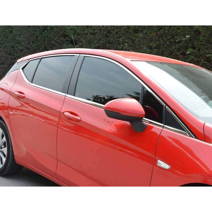 Opel Astra K Krom Cam Çerçevesi 16 Parça 2015 ve Sonrası
