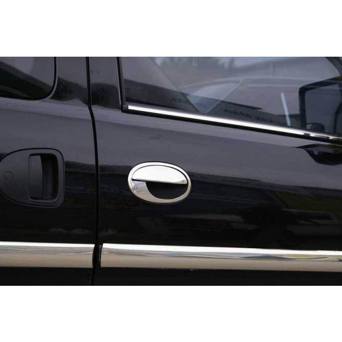 Opel Combo Krom Cam Çıtası 2 Parça 2001-2011 Arası