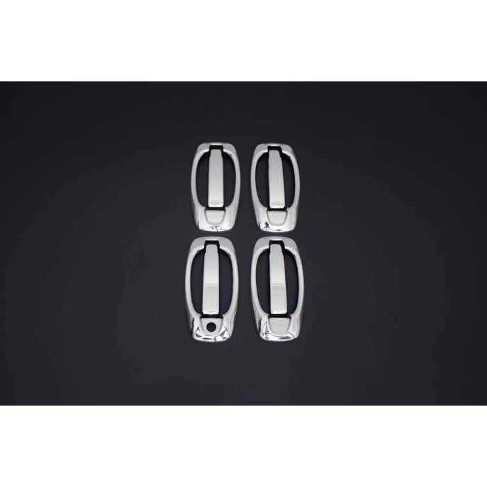 Opel Combo D Krom Kapı Kolu ve Çerçevesi 4 Kapı 8 Parça 2011-2018 Arası