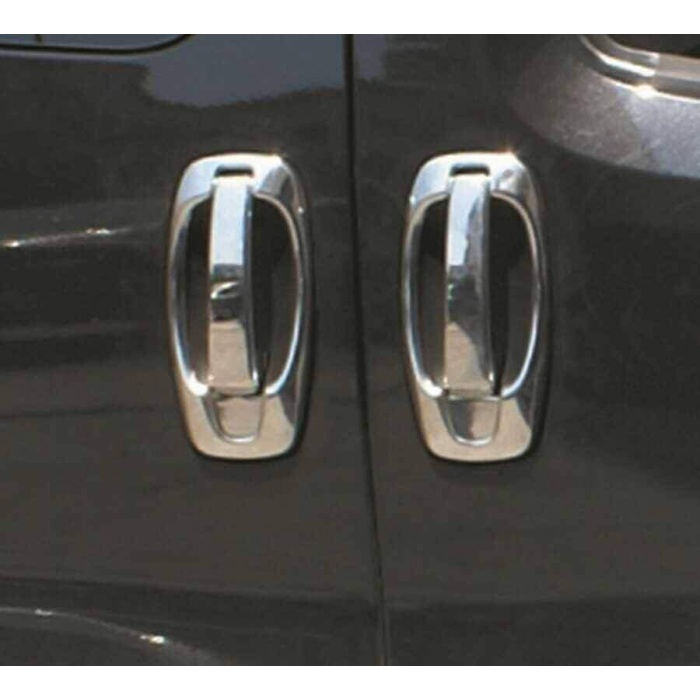 Opel Combo D Krom Kapı Kolu ve Çerçevesi 4 Kapı 8 Parça 2011-2018 Arası