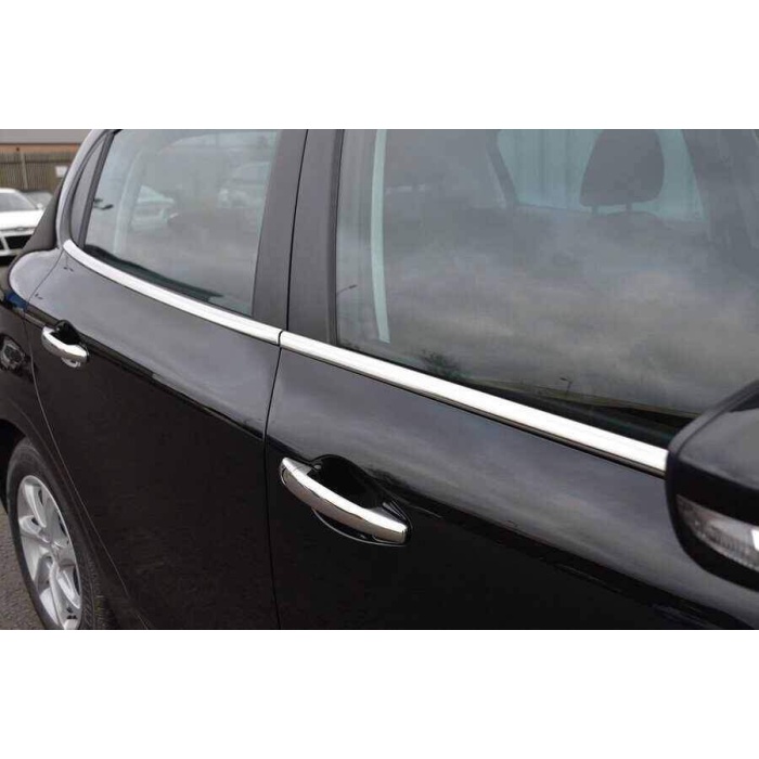 Peugeot 208 Krom Cam Çıtası 4 Parça 2012-2019 Arası