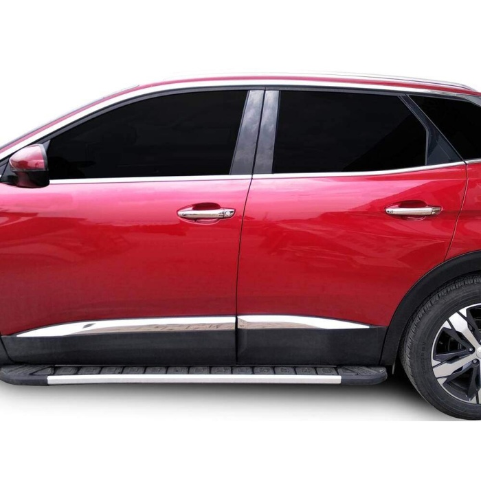 Peugeot 3008 Krom Kapı Kolu 4 Kap Sensörsüz 2016 ve Sonrası
