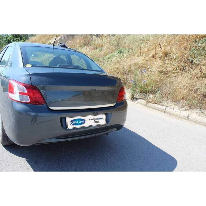 Peugeot 301 Sedan Krom Bagaj Alt Çıta 2012 ve Sonrası