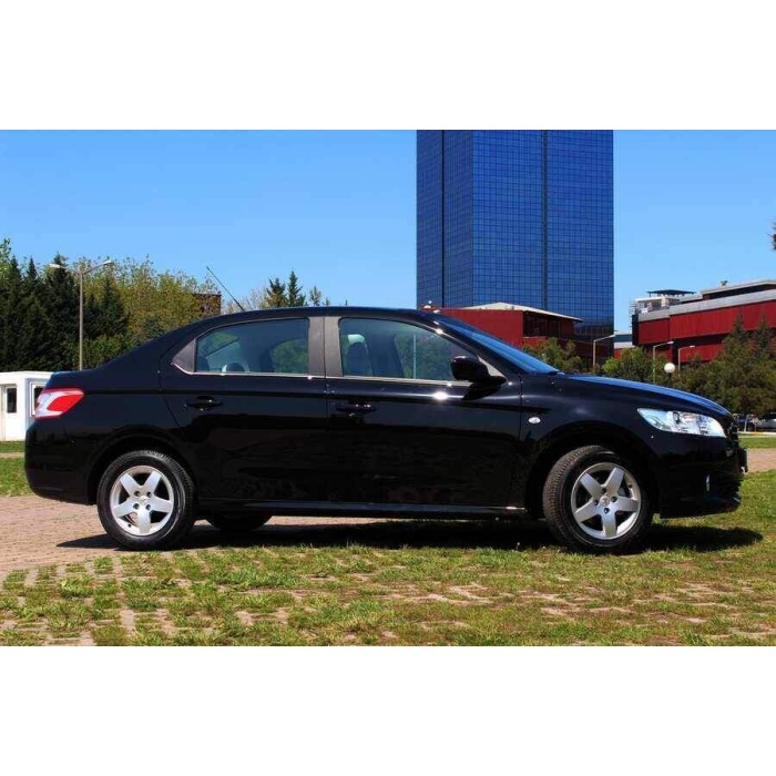 Peugeot 301 Sedan Krom Cam Çıtası 6 Parça 2012 ve Sonrası