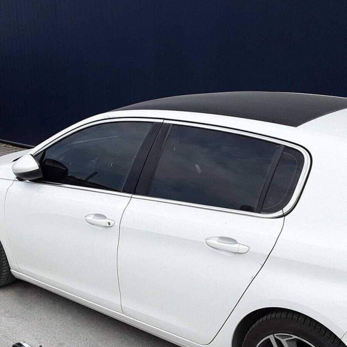 Peugeot 308 Krom Cam Çerçevesi 10 Parça 2014 ve Sonrası