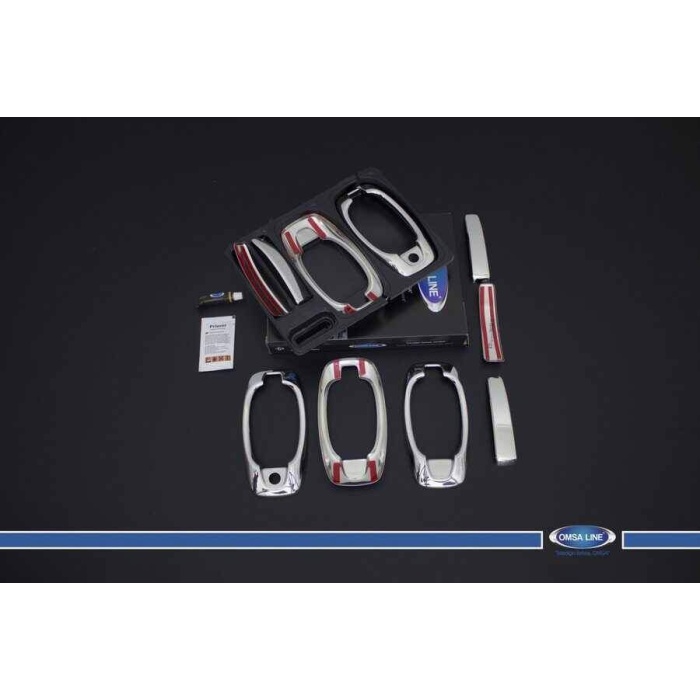 Peugeot Bipper Krom Kapı Kolu 5 Kapı Set 2008 ve Sonrası