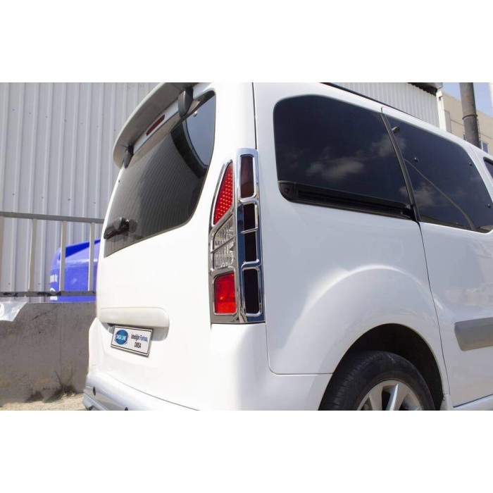 Omkar Peugeot Partner Tepee Krom ABS Stop Çerçevesi 2012-2018 Arası