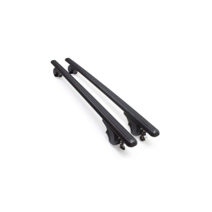 Renault Clio 3 SW Siyah Ara Atkı  2 Parça Bold Bar 2008-2013 Arası