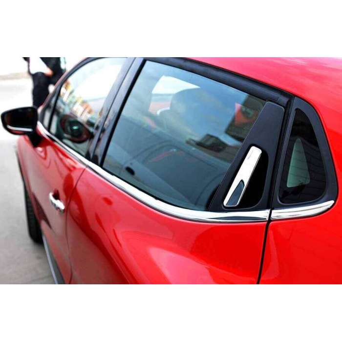 Renault Clio 4 Krom Kapı Kolu Sensörlü 6 Parça 2012-2019 Arası