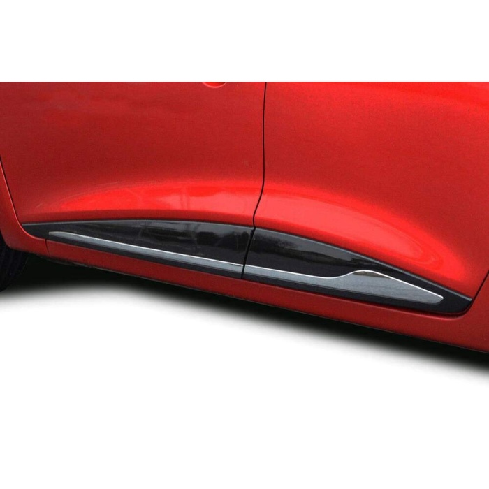 Renault Clio 4 HB/SW Krom Yan Kapı Çıtası 4 Parça Formlu 2012-2018 arası