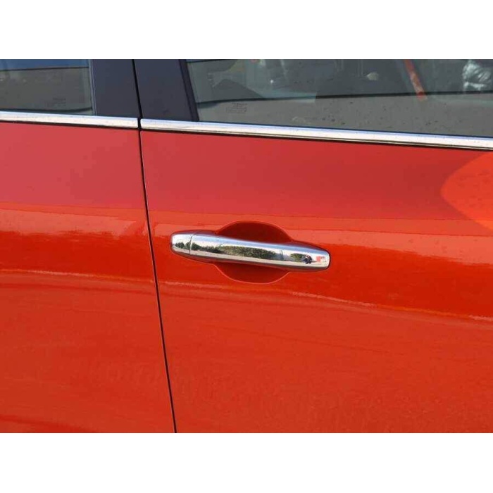 Renault Clio 5 Krom Kapı Kolu Sensörsüz 2 Kapı 4 Parça 2019 ve Sonrası