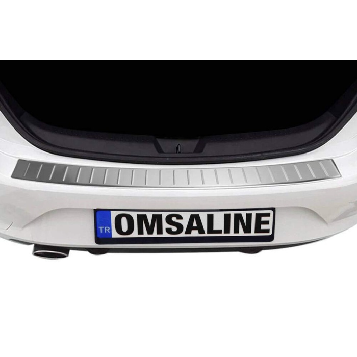 Renault Megane 4 Sedan Krom Arka Tampon Eşiği Taşlı 2016-2020 Arası