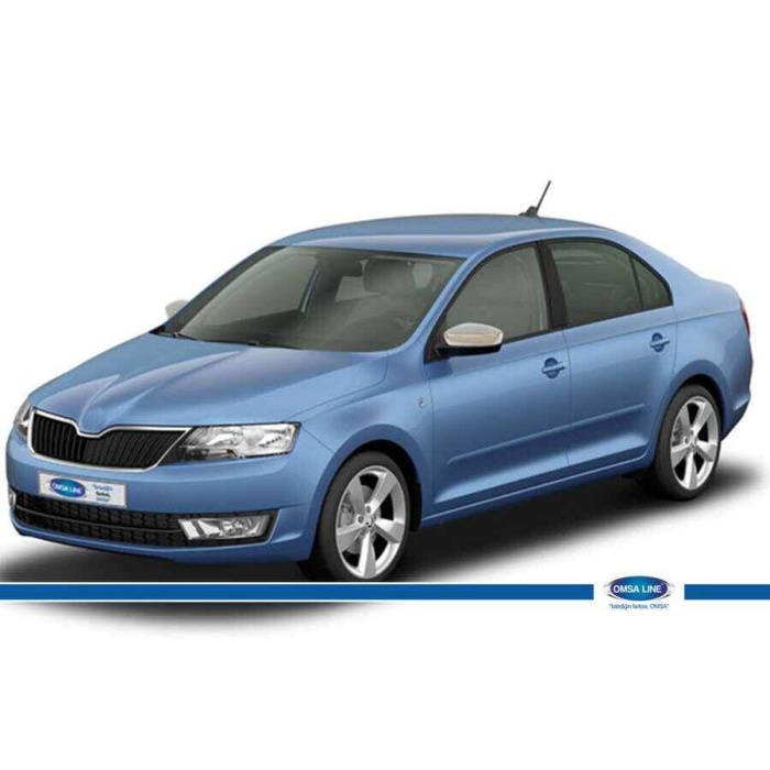 Skoda Rapid Krom Ayna Kapağı 2 Parça 2012 ve Sonrası