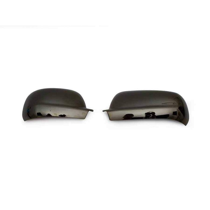 Skoda Superb Siyah Krom Ayna Kapağı 2 Parça Abs 2001-2008 Arası