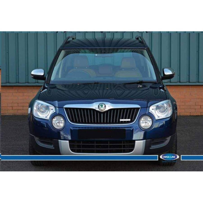 Skoda Yeti Krom Ayna Kapağı 2 Parça 2009-2017 Arası