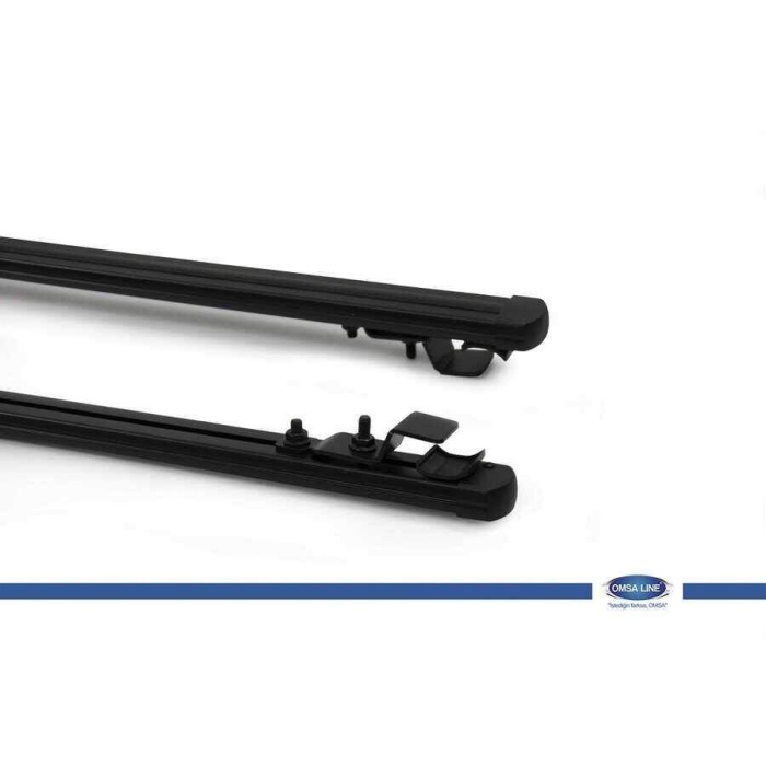 Omsa Line Om Bar Ara Atkı Siyah 2 Parça 125 cm