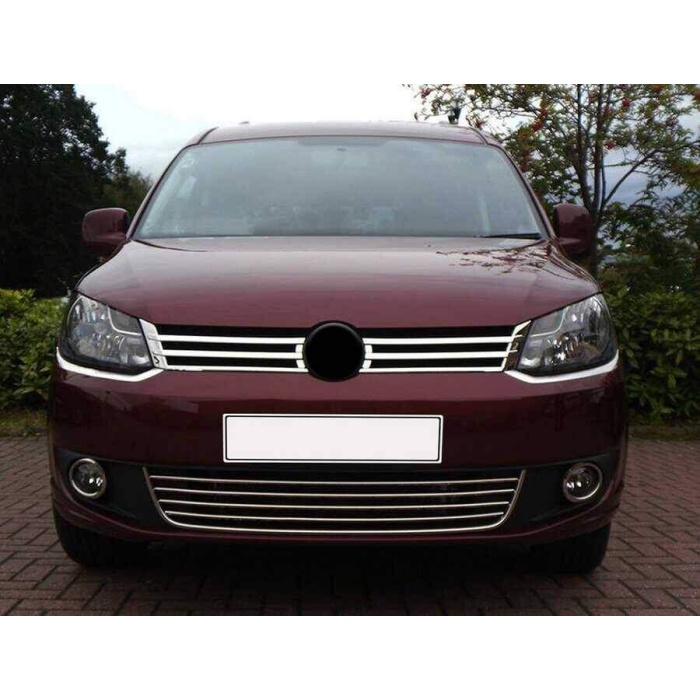 VW Caddy Krom Ön Panjur 2 Parça 2010-2014 Arası