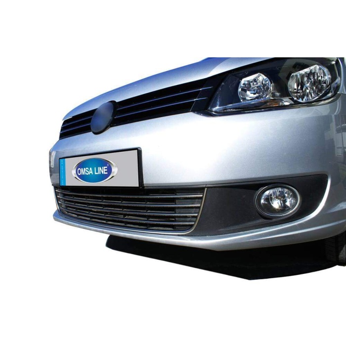 VW Caddy Krom Ön Tampon Çerçevesi 5 Parça 2010-2014 Arası