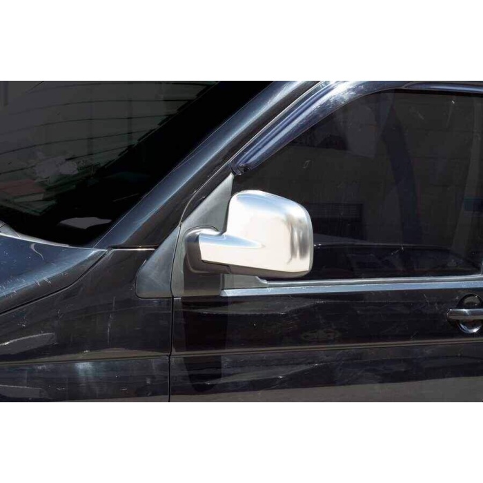 VW Caddy Saten Krom Ayna Kapağı 2 Parça Abs 2003-2014 Arası