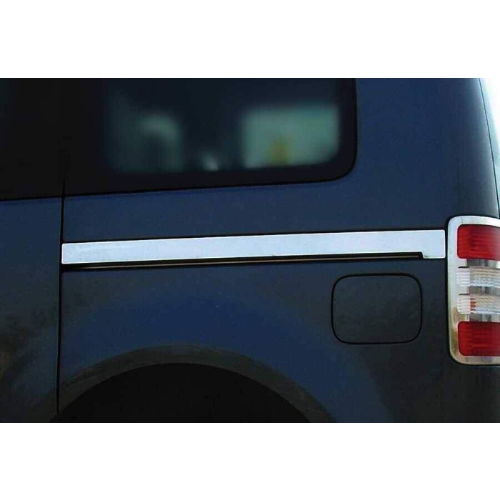 VW Caddy Krom Sürgülü Kapı Çıtası 2 Parça 2015-2020 Arası