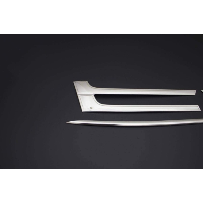 VW T5 Caravelle Krom Ön Panjur 4 Parça 2010-2014 Arası