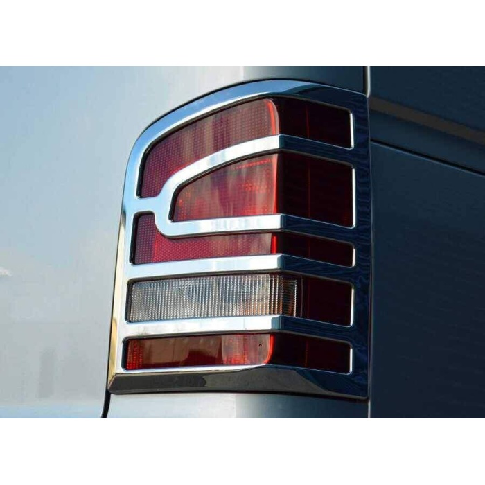 VW T5 Caravelle Krom Stop Çerçevesi 2 Parça ABS 2010-2014 Arası