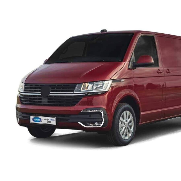 VW T6.1 Transporter Krom Sis Far Kaşı 4 Parça 2020 ve Sonrası