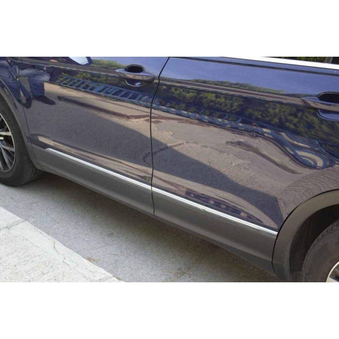 VW Tiguan Krom Yan Kapı Çıtası 4 Parça 2016-2020 Arası