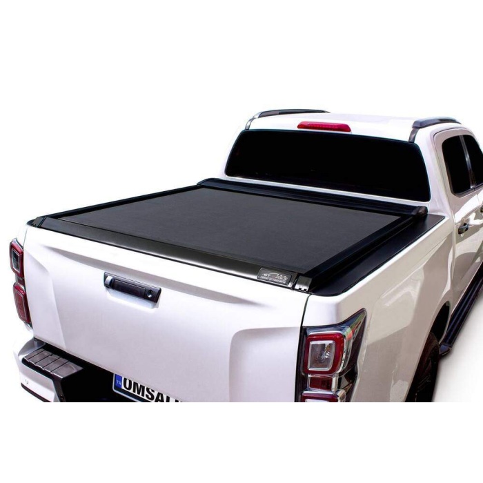 Isuzu D-Max Omback Sürgülü Bagaj Kapama Siyah 2021 ve Sonrası